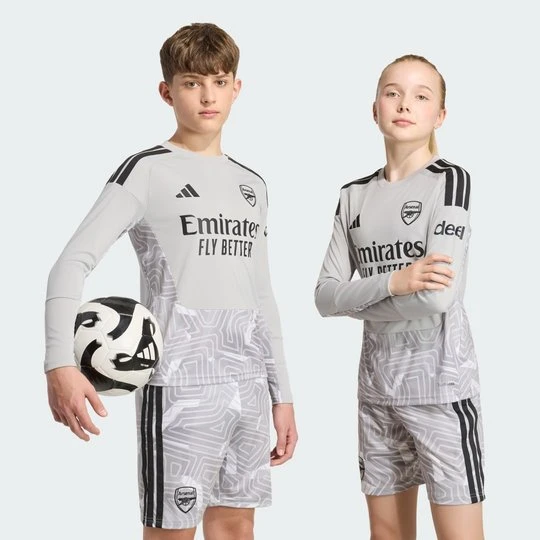 Zdjęcie produktu Dziecięca koszulka bramkarska Arsenal FC 26 / 27 Adidas Grey Two