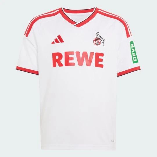 Zdjęcie produktu Dziecięca koszulka domowa 1. FC KOELN 26 / 27 Adidas biały