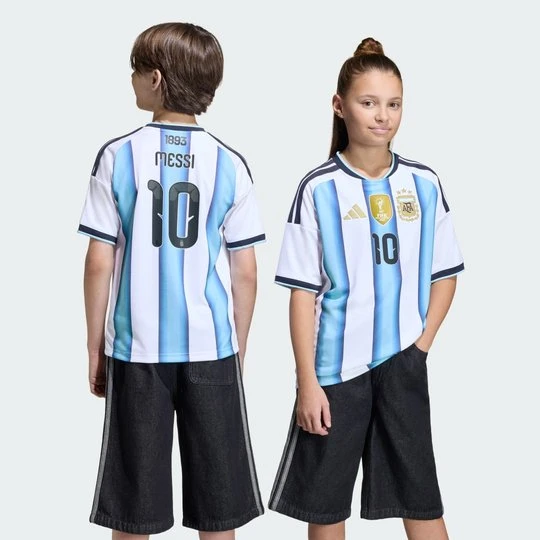 Zdjęcie produktu Dziecięca koszulka domowa Argentyna 26 Messi Adidas