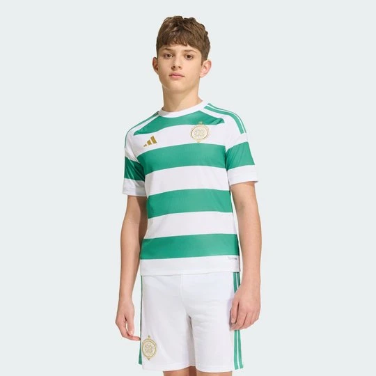 Zdjęcie produktu Dziecięca koszulka domowa Celtic FC 26/27 Adidas biały