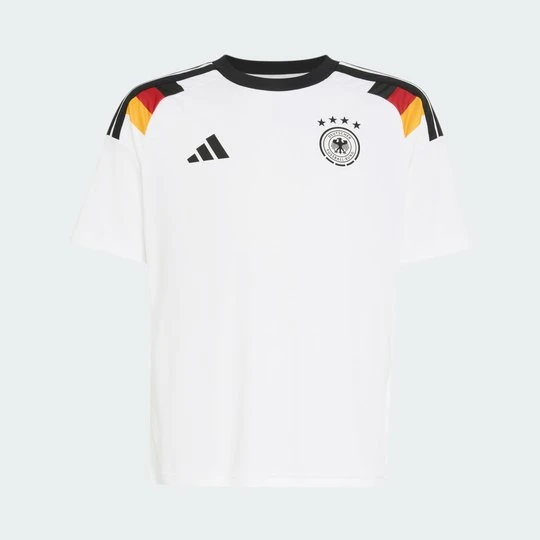 Zdjęcie produktu Dziecięca koszulka podstawowa kibica Niemcy 26 Adidas biały