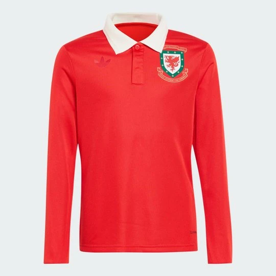 Zdjęcie produktu Dziecięca koszulka Walia 150 Adidas Vivid Red
