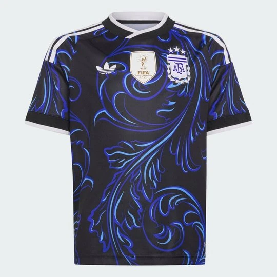 Zdjęcie produktu Dziecięca koszulka wyjazdowa Argentyna 26 Adidas czarny