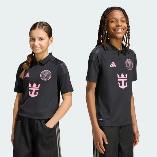 Zdjęcie produktu Dziecięca koszulka wyjazdowa Inter Miami 26 / 27 Messi Adidas
