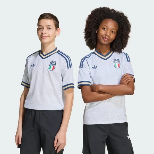 Zdjęcie produktu Dziecięca koszulka wyjazdowa Włochy 26 Adidas Aeroblue