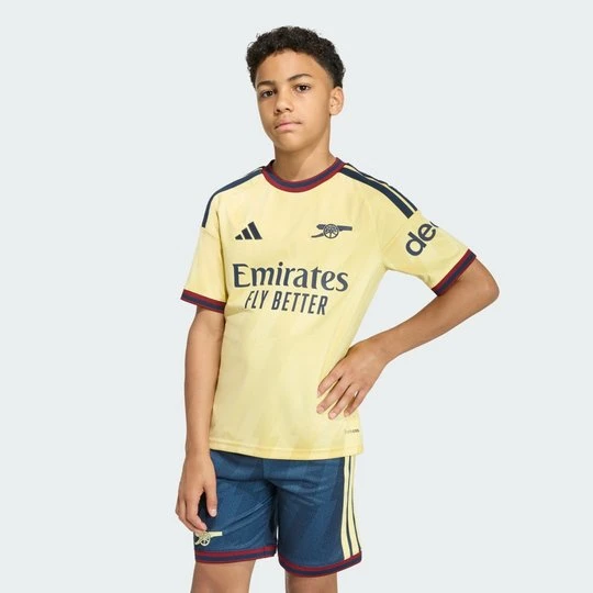 Zdjęcie produktu Dziecięca koszulka z trzeciego zestawu Arsenal FC 26 / 27 Adidas Almost Yellow