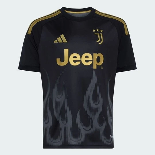 Zdjęcie produktu Dziecięca koszulka z trzeciego zestawu Juventus 26 / 27 Adidas czarny