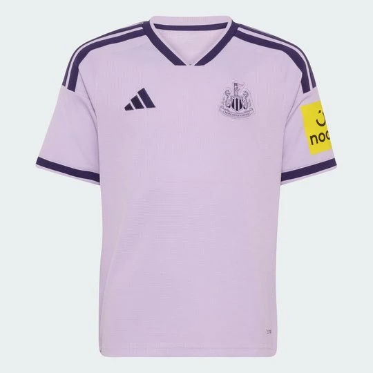 Zdjęcie produktu Dziecięca koszulka z trzeciego zestawu Newcastle United FC 26 / 27 Adidas Powder Plum