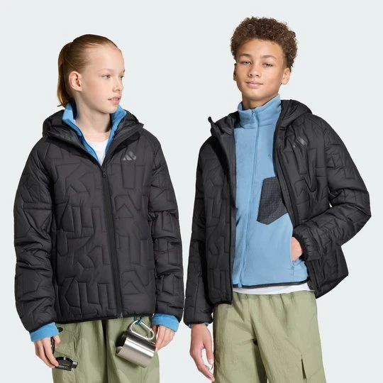 Zdjęcie produktu Dziecięca ocieplana kurtka Terrex Xperior CLIMAWARM Adidas czarny