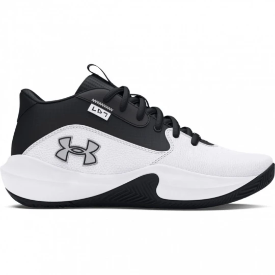 Zdjęcie produktu Dziecięce buty do koszykówki Under Armour UA Gs Lockdown 7 - białe