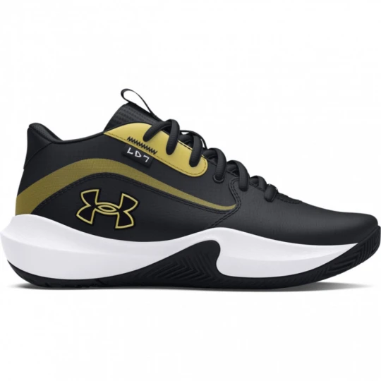Zdjęcie produktu Dziecięce buty do koszykówki Under Armour UA Gs Lockdown 7 - czarne