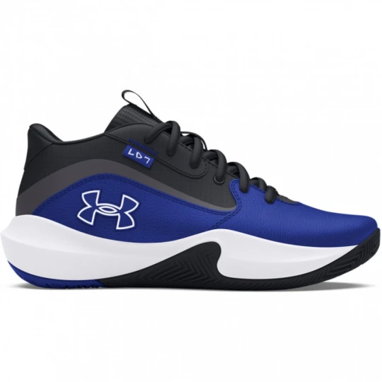 Zdjęcie produktu Dziecięce buty do koszykówki Under Armour UA Gs Lockdown 7 - niebieskie