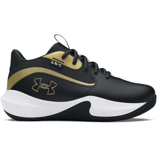 Zdjęcie produktu Dziecięce buty do koszykówki Under Armour UA Ps Lockdown 7 - czarne