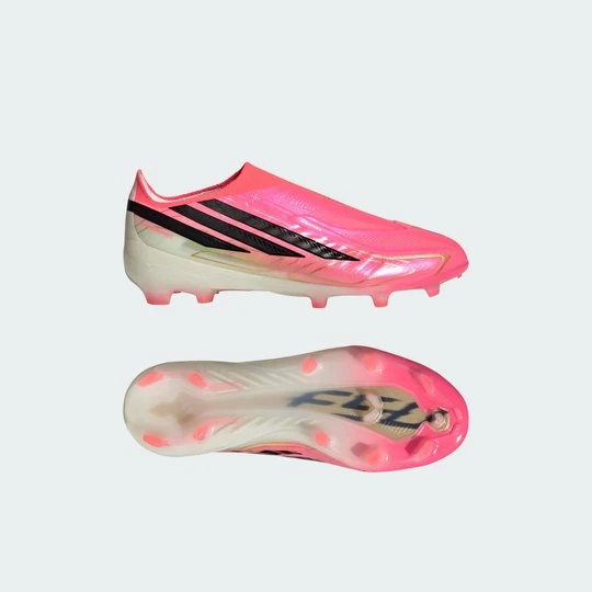 Zdjęcie produktu Dziecięce buty piłkarskie bez sznurowadeł F50 Hyperfast Elite na twardą nawierzchnię (FG) Adidas