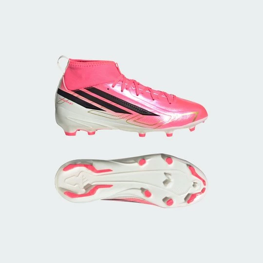 Zdjęcie produktu Dziecięce buty piłkarskie F50 HYPERFAST LEAGUE Mid na twardą nawierzchnię Adidas