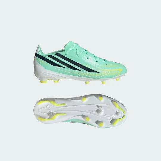 Zdjęcie produktu Dziecięce buty piłkarskie F50 HYPERFAST LEAGUE na twardą nawierzchnię (FG) Adidas zielony