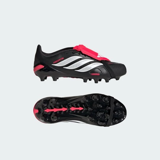 Zdjęcie produktu Dziecięce buty piłkarskie z wywijanym językiem Predator League na sztuczne nawierzchnie (AG) Adidas