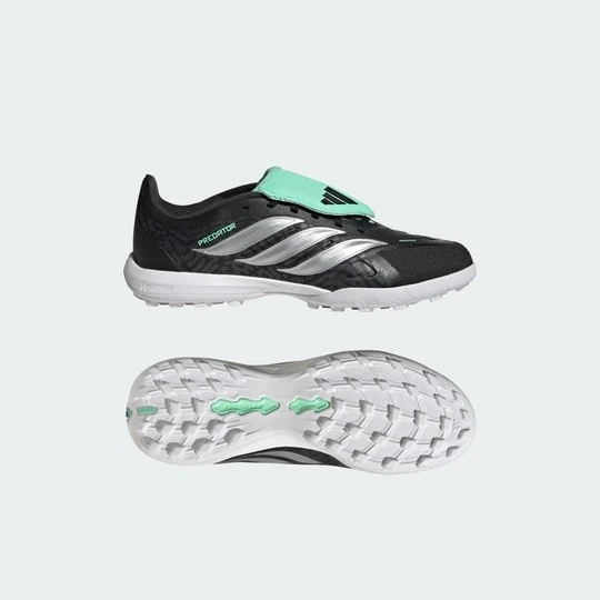 Zdjęcie produktu Dziecięce buty piłkarskie z wywijanym językiem Predator League na sztuczną murawę Adidas