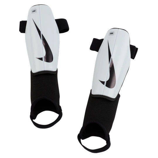 Zdjęcie produktu Dziecięce nagolenniki piłkarskie Nike Charge - Biel