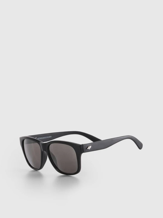 Zdjęcie produktu Dziecięce okulary przeciwsłoneczne z powloką lustrzaną 4F 4FJRSS26ASUNU084 - czarne