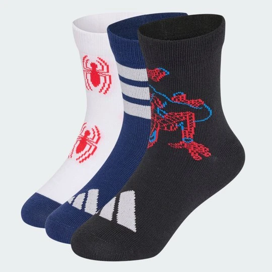 Zdjęcie produktu DZIECIĘCE SKARPETKI ADIDAS MARVEL SPIDER-MAN czarny