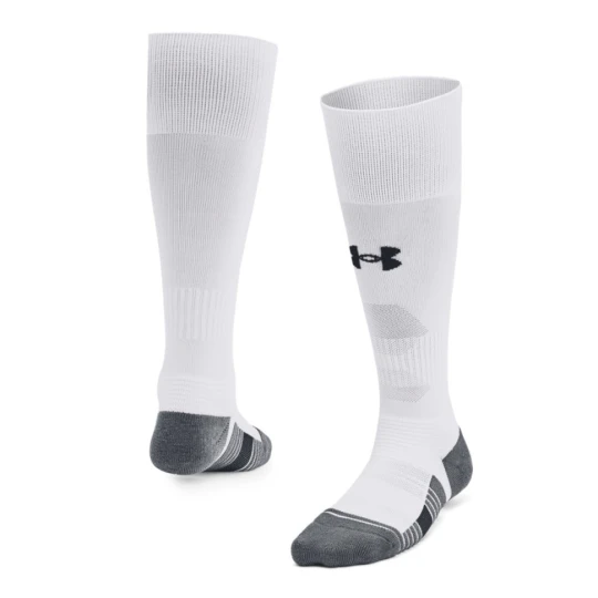 Zdjęcie produktu Dziecięce skarpetki piłkarskie Under Armour Youth UA Magnetico 1pk OTC - białe