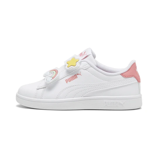 Zdjęcie produktu Dziecięce sneakersy PUMA Smash 3.0 Badges, Buty, Biały