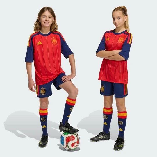 Zdjęcie produktu Dziecięce spodenki domowe Hiszpania 26 Adidas Dark Blue