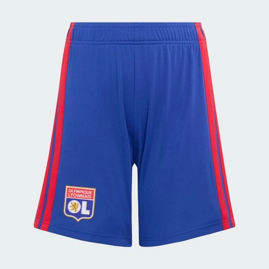 Zdjęcie produktu DZIECIĘCE SPODENKI PODSTAWOWE OLYMPIQUE LYONNAIS 26/27 Adidas Semi Lucid Blue