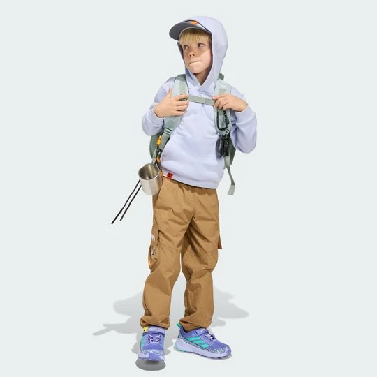 Zdjęcie produktu Dziecięce spodnie adidas Minecraft Terrex Clima365 Cargo Brown Desert