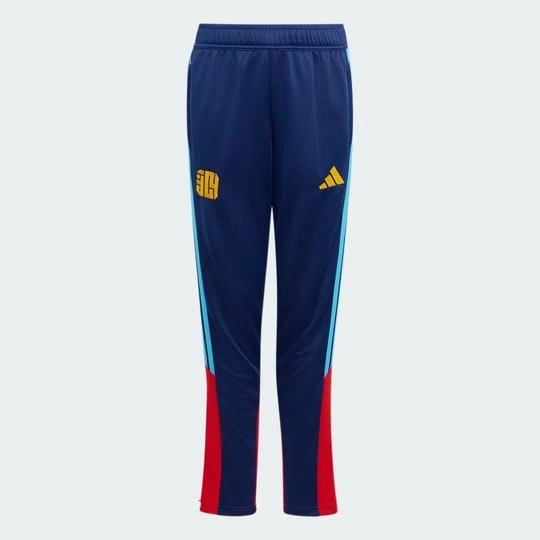 Zdjęcie produktu Dziecięce spodnie treningowe Lamine Yamal Tiro26 League Adidas Dark Blue