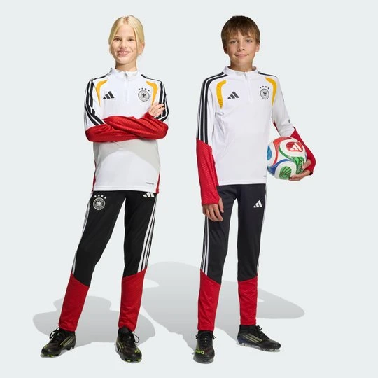 Zdjęcie produktu Dziecięce spodnie treningowe Niemcy 26 Tiro Adidas czarny