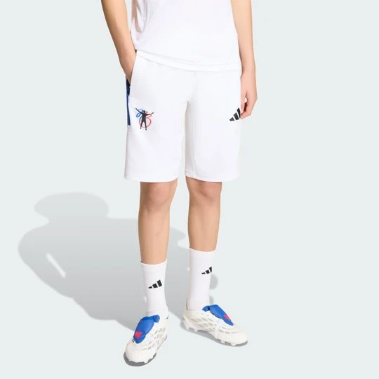 Zdjęcie produktu Dziecięce szorty treningowe Jude Bellingham Adidas biały