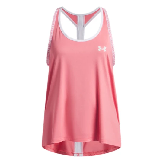 Zdjęcie produktu Dziewczęca koszulka treningowa Under Armour UA Knockout Tank - różowa