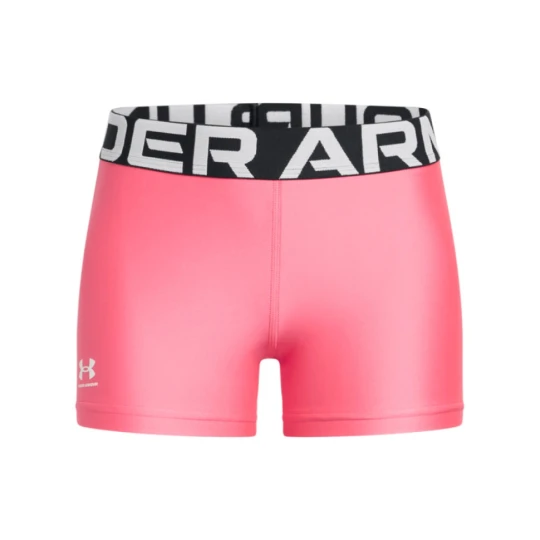 Zdjęcie produktu Dziewczęce krótkie legginsy treningowe Under Armour G HeatGear Shorty - różowe