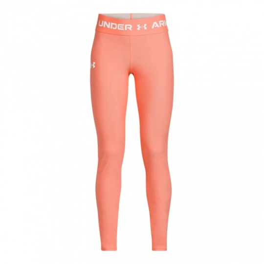Zdjęcie produktu Dziewczęce legginsy treningowe Under Armour HeatGear Armour Leggings - pomarańczowe