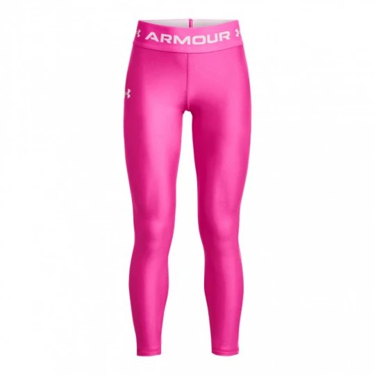 Zdjęcie produktu Dziewczęce legginsy treningowe Under Armour HeatGear Armour Leggings - różowe