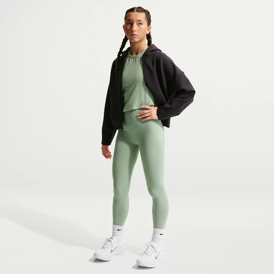 Zdjęcie produktu Dziewczęce legginsy z wysokim stanem Nike MAVN Dri-FIT - Zieleń