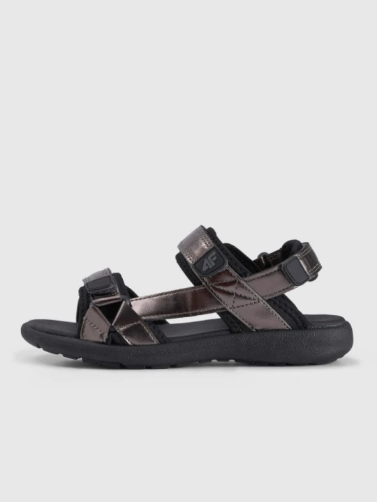 Zdjęcie produktu Dziewczęce sandały 4F Junior 4FJRSS24FSANF063 - brązowe