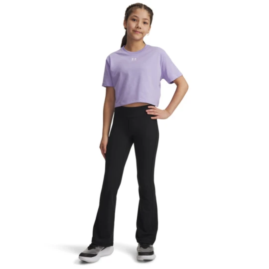 Zdjęcie produktu Dziewczęce spodnie treningowe Under Armour Motion Flare Pant - czarne