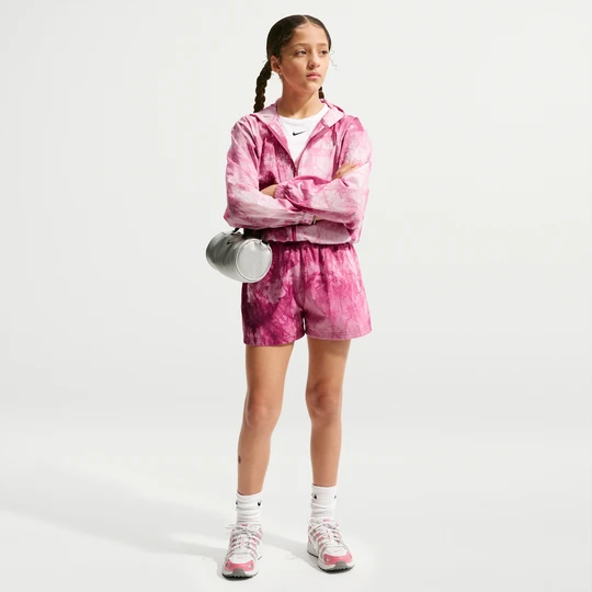 Zdjęcie produktu Dziewczęce szorty z tkaniny Nike Club - Fiolet