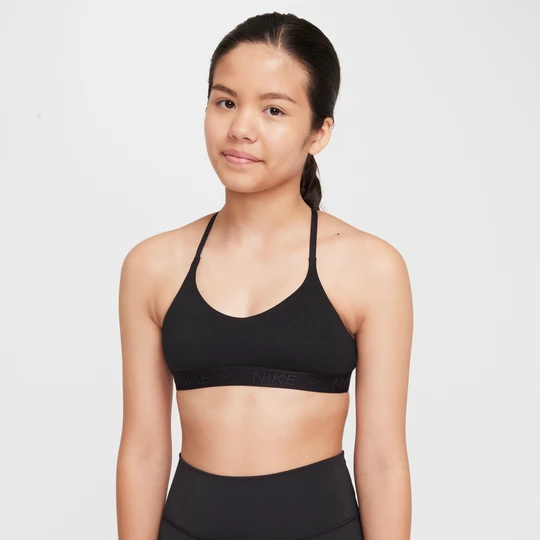 Zdjęcie produktu Dziewczęcy stanik sportowy Nike Indy - Czerń