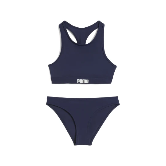 Zdjęcie produktu DziewczÄ™cy zestaw bikini PUMA Racerback, OdzieÅ¼, Niebieski Navy