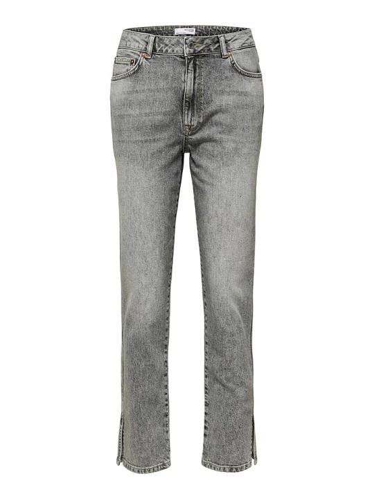 Zdjęcie produktu SELECTED FEMME Dżinsy "Bea" - Slim fit - w kolorze szarym rozmiar: W27/L32