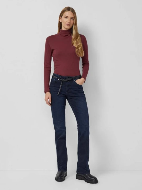 Zdjęcie produktu Dżinsy Beverly / Slim Fit / Mid Rise / Slim Bootcut / z paskiem s.Oliver niebieski