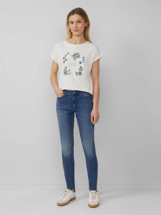 Zdjęcie produktu Dżinsy Izabell / Skinny Fit / Mid Rise / Skinny Leg s.Oliver niebieski