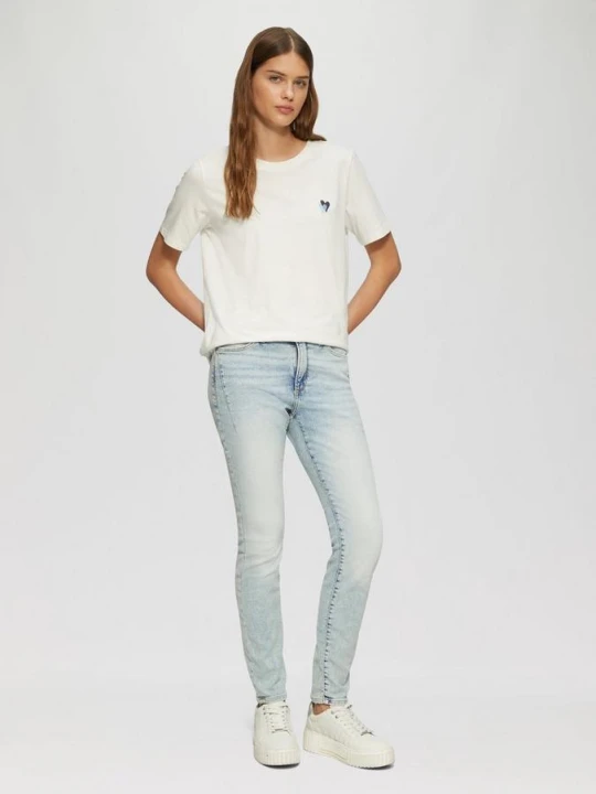 Zdjęcie produktu Dżinsy Izabell / Skinny Fit / Mid Rise / Skinny Leg s.Oliver niebieski
