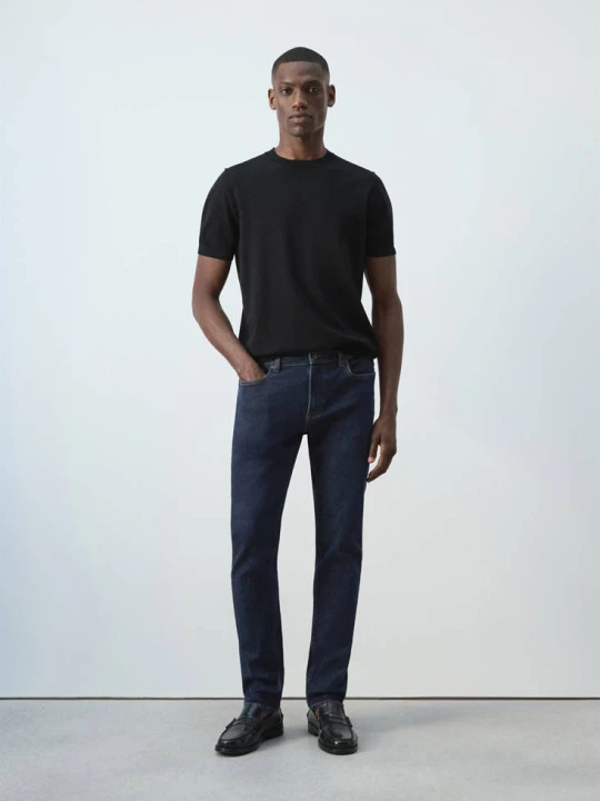 Zdjęcie produktu Dżinsy Jan slim fit niebieski - Mężczyzna - - MANGO MAN