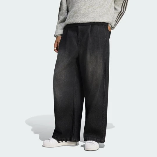 Zdjęcie produktu Dżinsy Mid-Rise Wide Leg Adidas