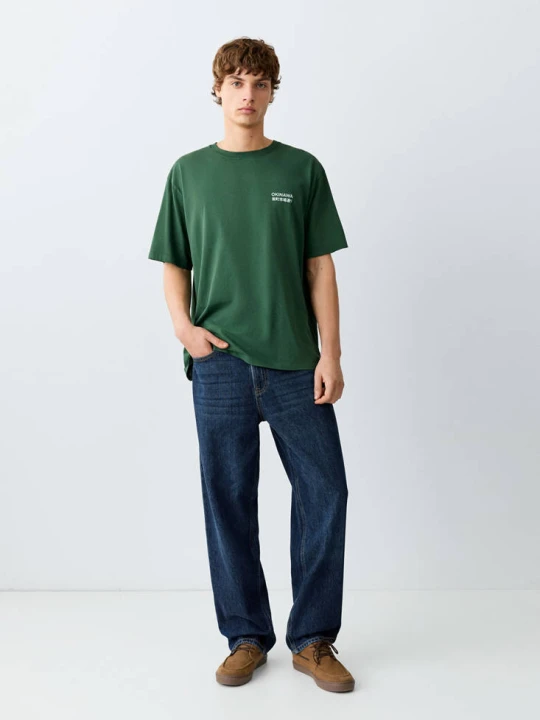 Zdjęcie produktu Dżinsy relaxed fit ciemnoniebieski - Teen - MANGO TEEN